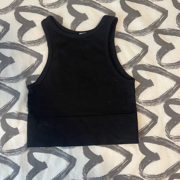 Halter Black Top - Picture 3 of 7